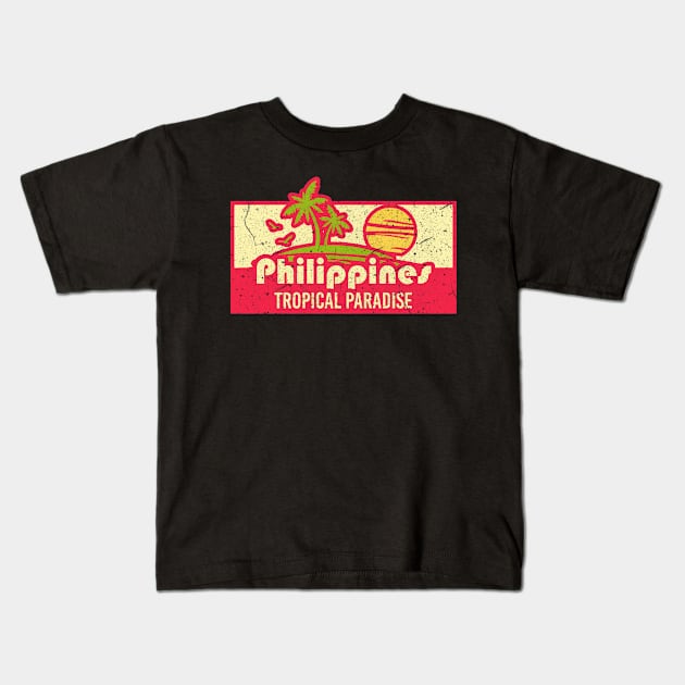 Philippines vacay Kids T-Shirt by SerenityByAlex